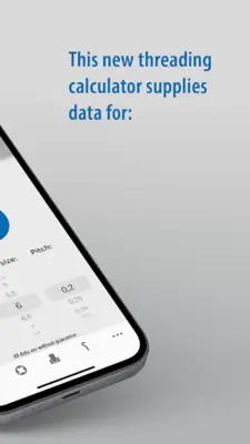 Thread calculator android App screenshot 10
